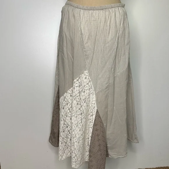 Patchwork midi skirt Medium - Picture 9 of 16